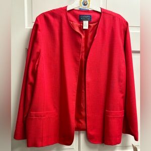 Willow Ridge Lined Blazer, 22W, Ted, NWT, Suit Jacket